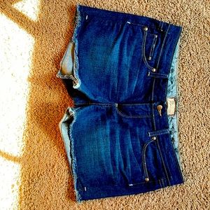 PAIGE - LIKE NEW  - Paige Denim Cut Off Jeans - SZ 31